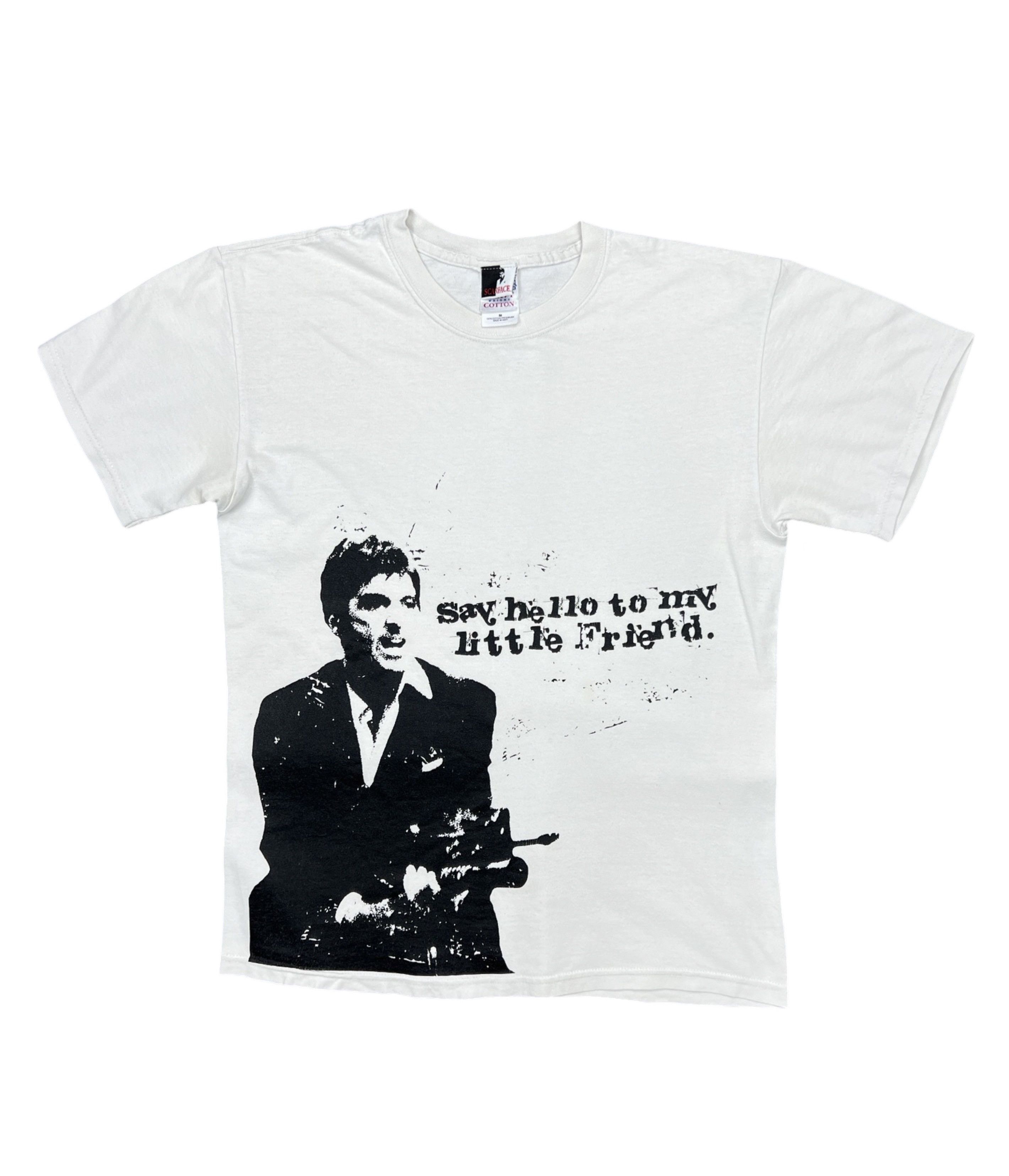 Vintage Vintage 00s Scarface Al Pacino Printed Movie Tee Size US S / EU 44-46 / 1 - 1 Thumbnail