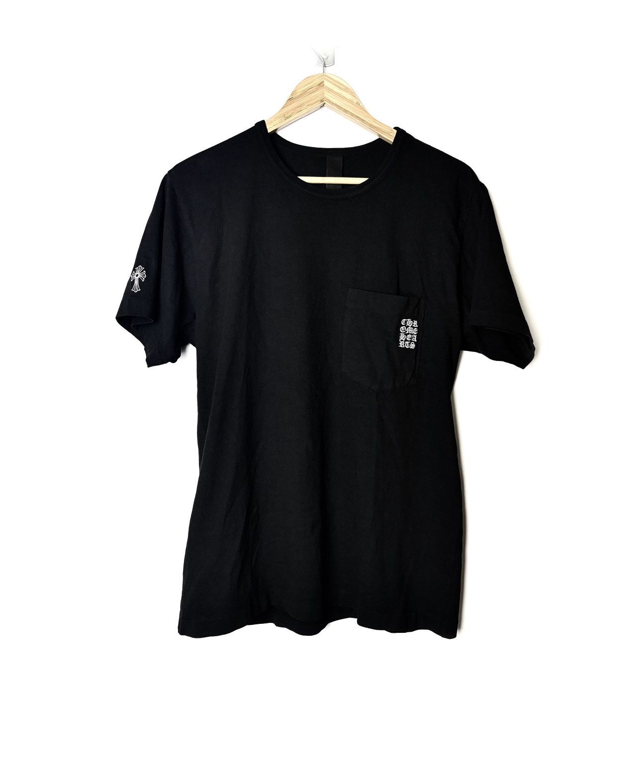 Chrome Hearts Chrome Hearts Y NOT Embroidered Tee With Leather Tag Size US M / EU 48-50 / 2 - 2 Thumbnail