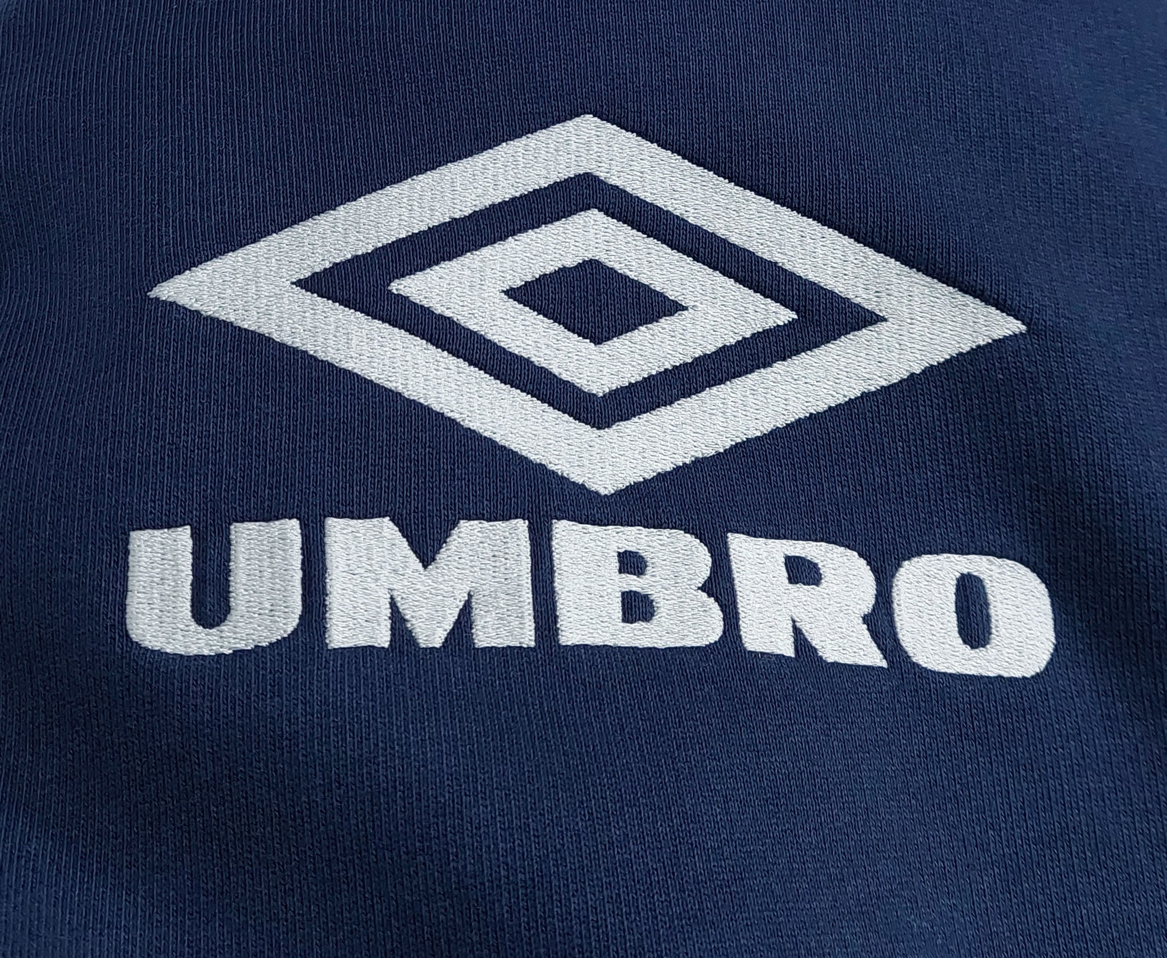 Umbro logo embroidered cotton hoodie - navy blue L Size US L / EU 52-54 / 3 - 5 Thumbnail