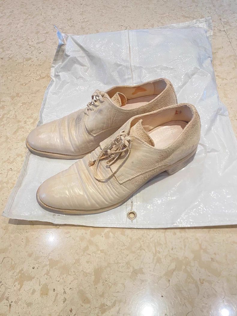 Carol Christian Poell Carol Christian Poell White Horsehide Derby Size US 9 / EU 42 - 1 Thumbnail