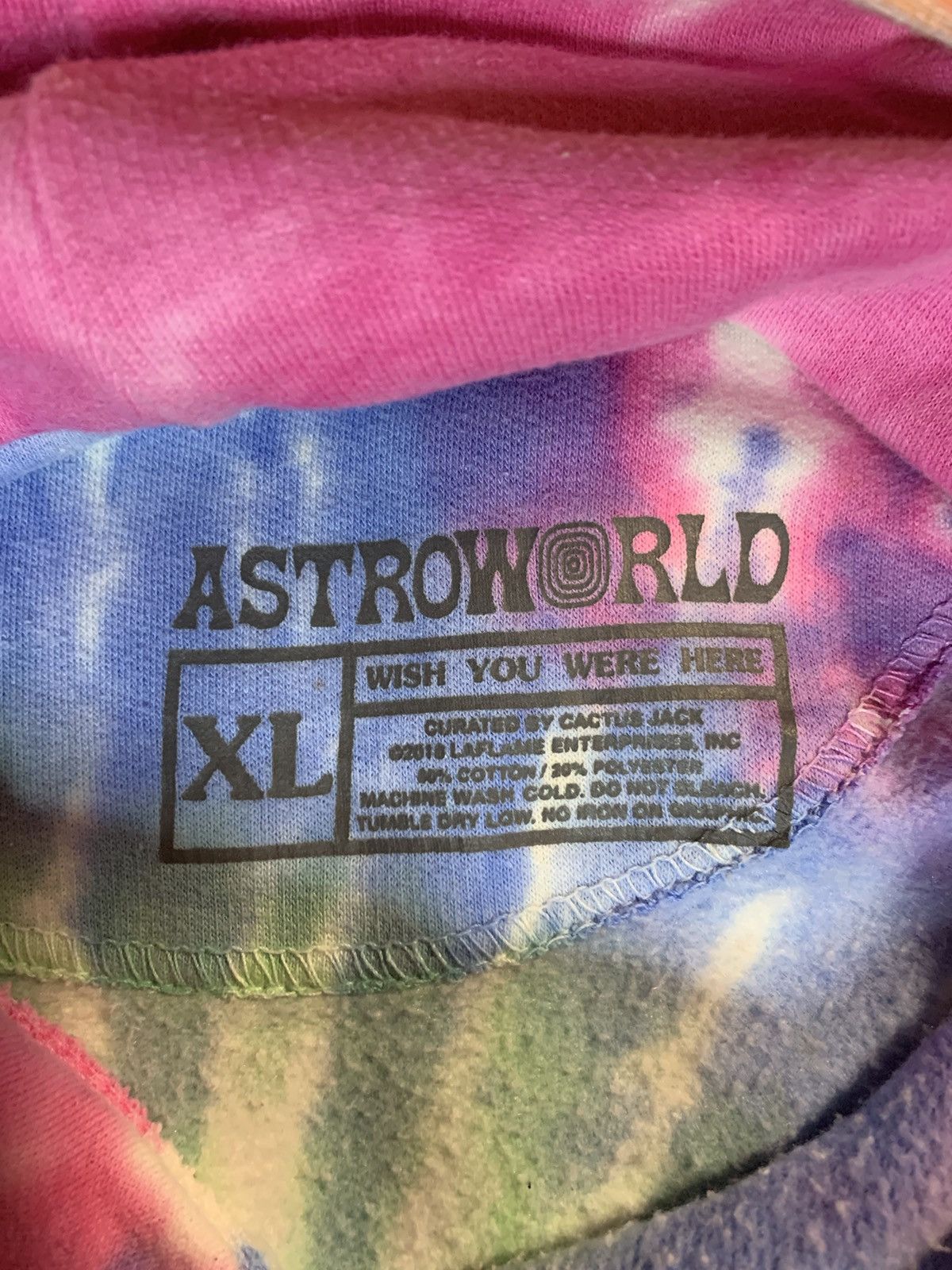 Travis Scott Astroworld Tie-Dye Teddy Bear Hoodie Size US XL / EU 56 / 4 - 16 Thumbnail