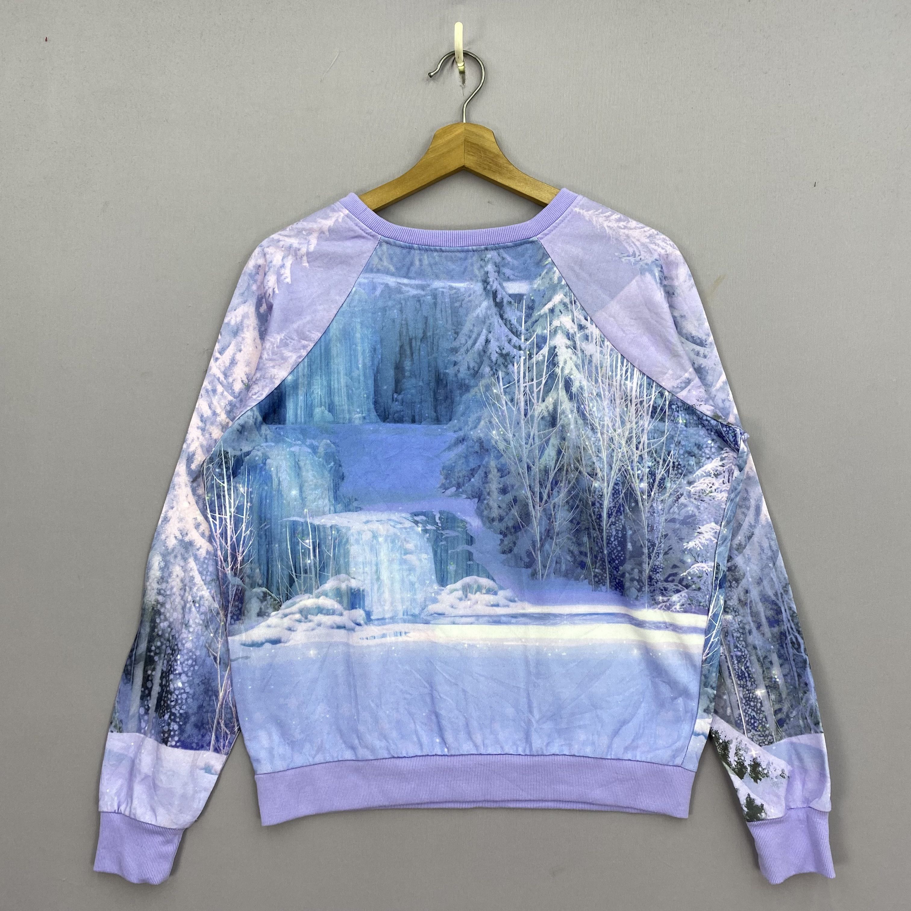 Disney OVP Disney Frozen Sweater Elsa Sweatshirt Jumper Size US M / EU 48-50 / 2 - 2 Thumbnail
