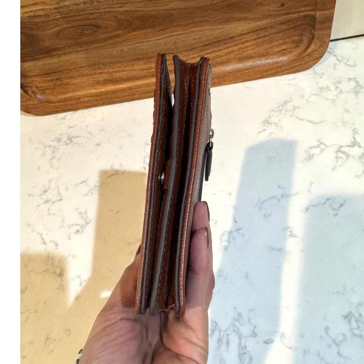 Brighton Brighton Bourbon Interlok Wallet Crossbody leather Size ONE SIZE - 4 Thumbnail