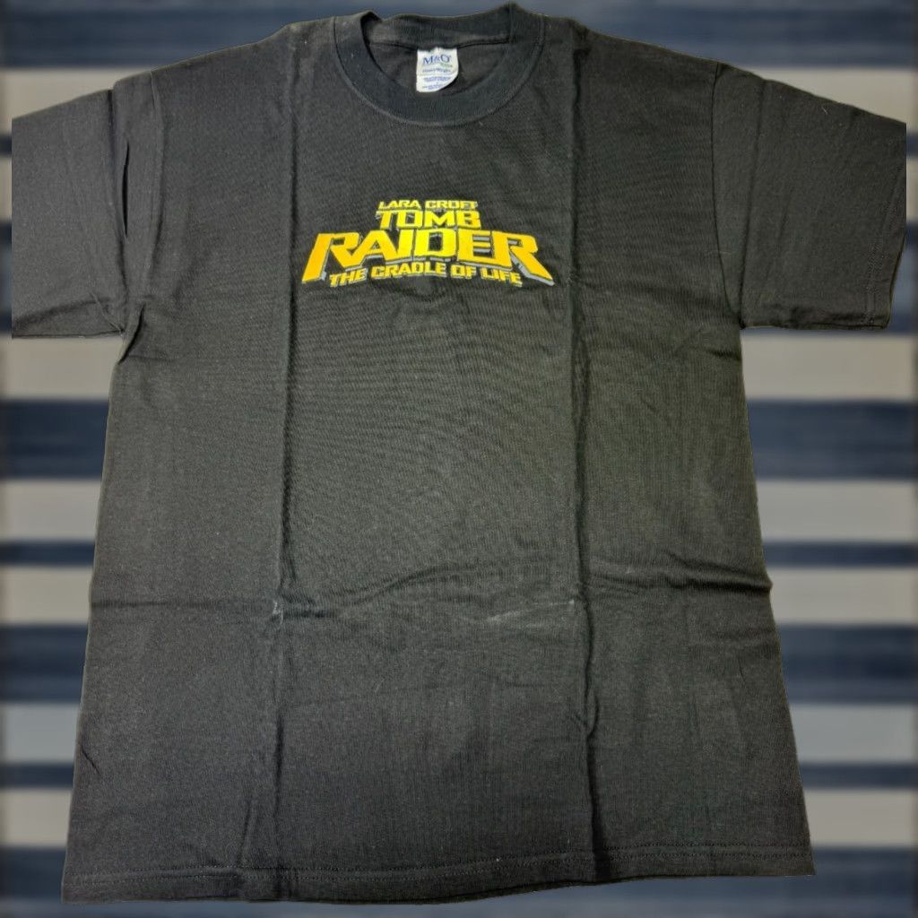Alife VINTAGE Lara Croft Tomb Raider T-Shirt Size L Black Movie Promo Mens Size US L / EU 52-54 / 3 - 1 Thumbnail