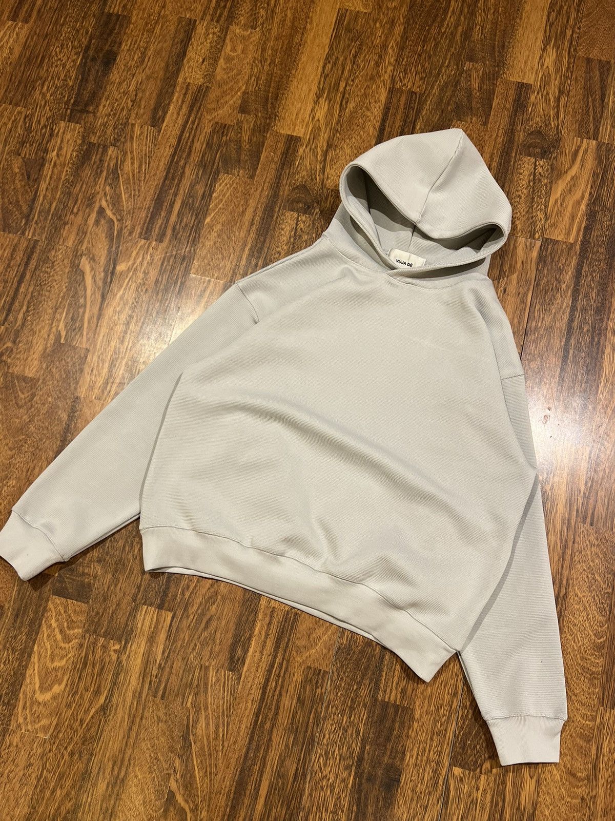 Vuja De Vuja De Cropped Boxy Oversized Plastic Hoodie Size 1 Size US L / EU 52-54 / 3 - 2 Thumbnail