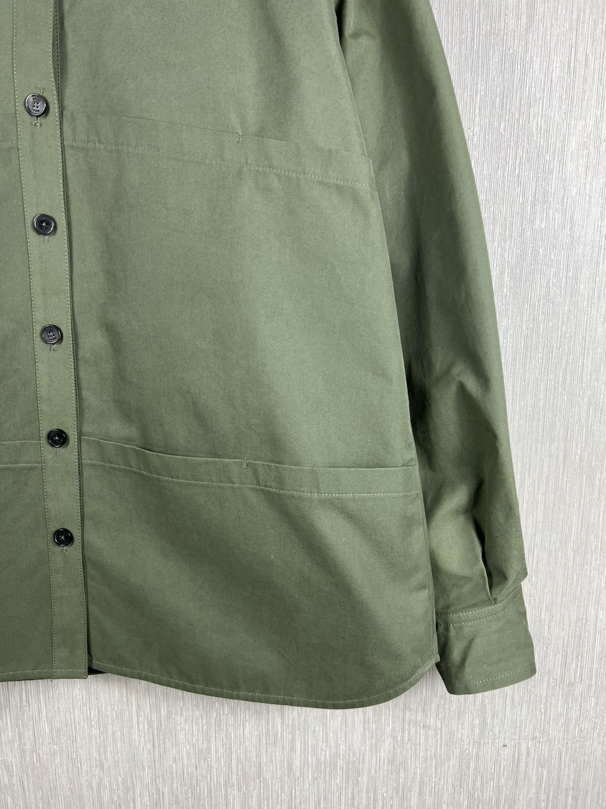 Acne Studios Mark Kenly Domino Tan sandra over shirt jacket multipocket Size XS / US 0-2 / IT 36-38 - 6 Thumbnail