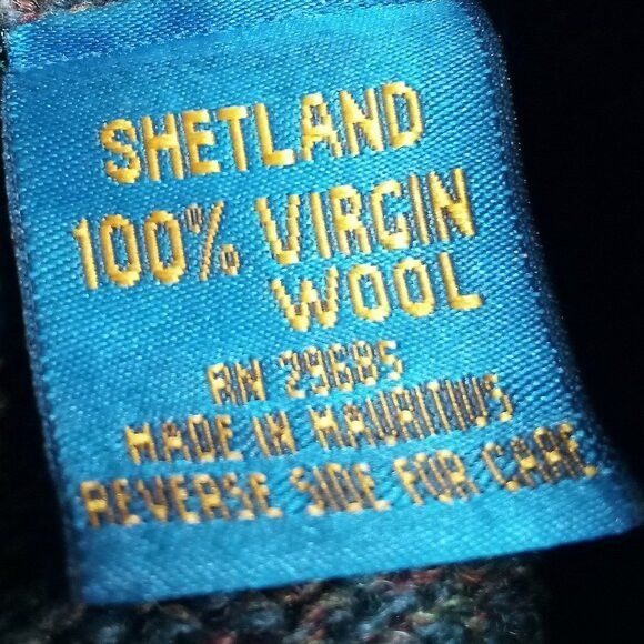 Pendleton × Vintage Vintage Pendleton Wool Cardigan Sweater Elbow Pads Size US L / EU 52-54 / 3 - 4 Thumbnail