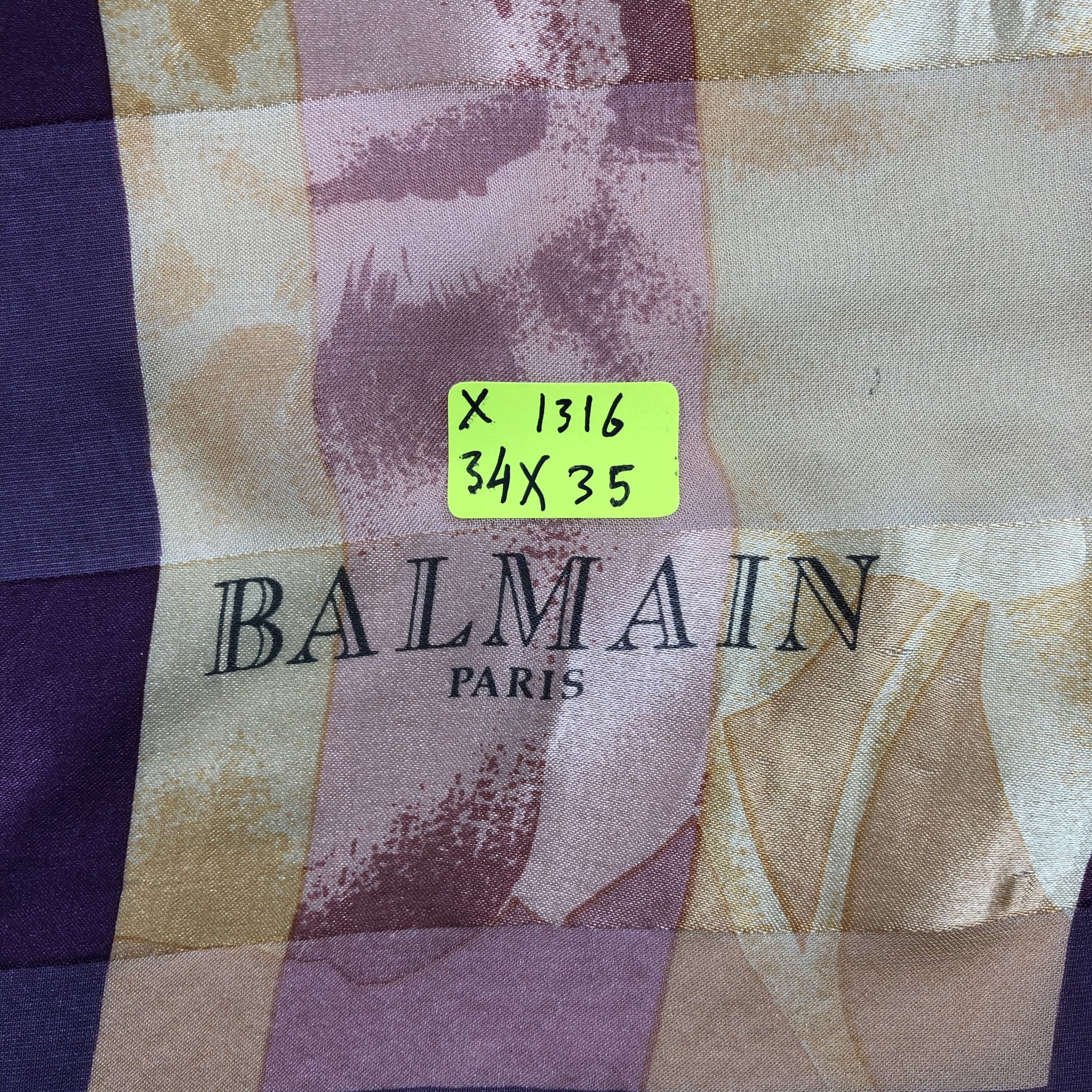 Pierre Balmain Vintage Balmain Silk Scarf Size ONE SIZE - 7 Thumbnail