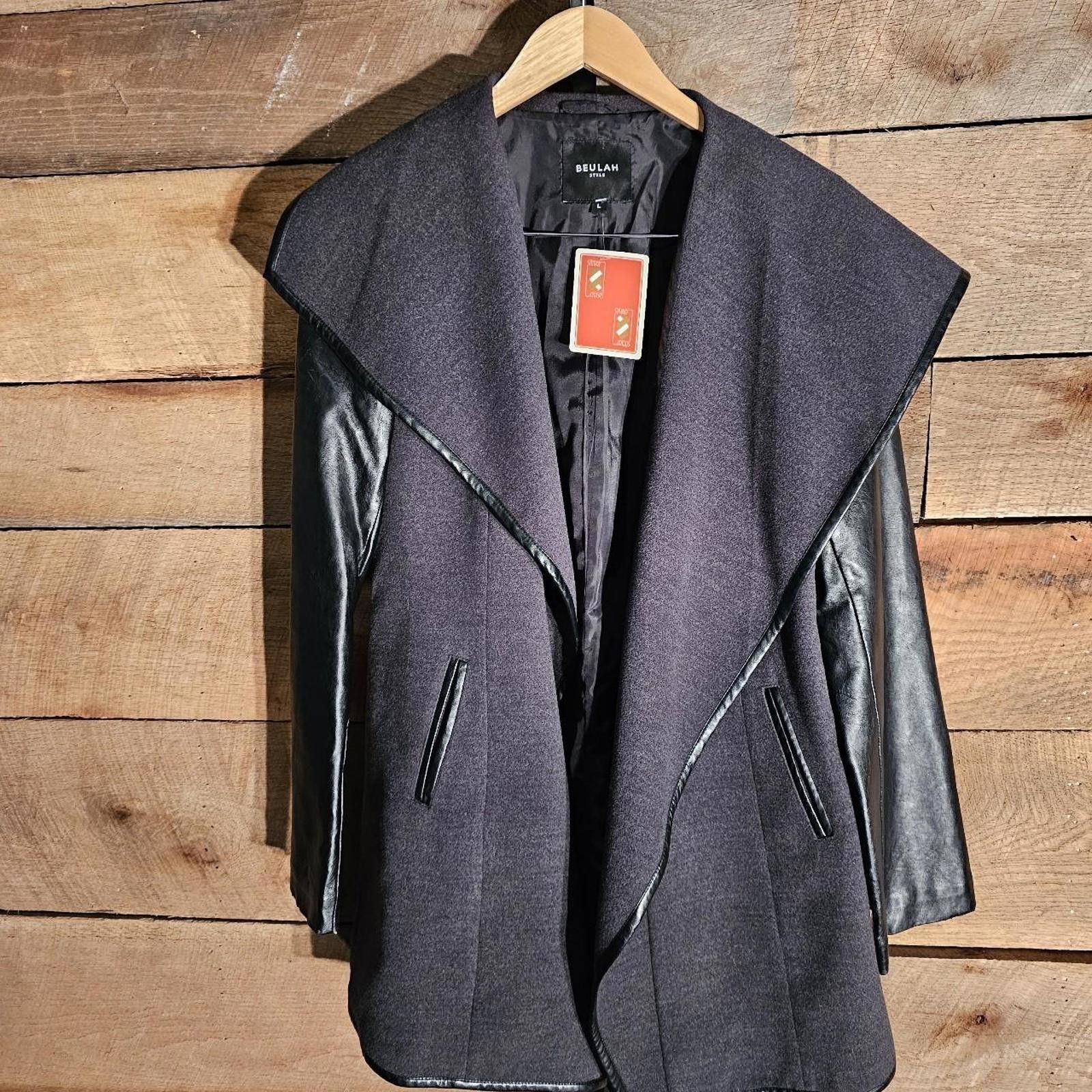 Other Women's Black and Grey Beulah Jacket Size L / US 10 / IT 46 - 1 Thumbnail