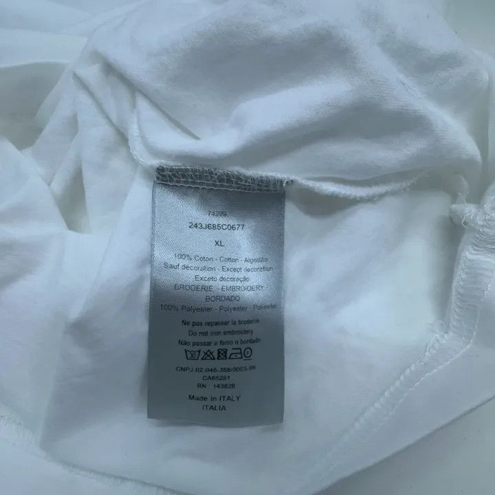 Dior Dior Dior FW22 Logo Print Short Sleeve T-Shirt 0079-2507 Size US XL / EU 56 / 4 - 3 Thumbnail