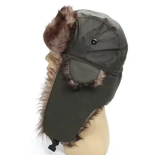 Other Winter Trapper Aviator Earflap Ski Bomber Faux Fur Hat Size ONE SIZE - 4 Thumbnail