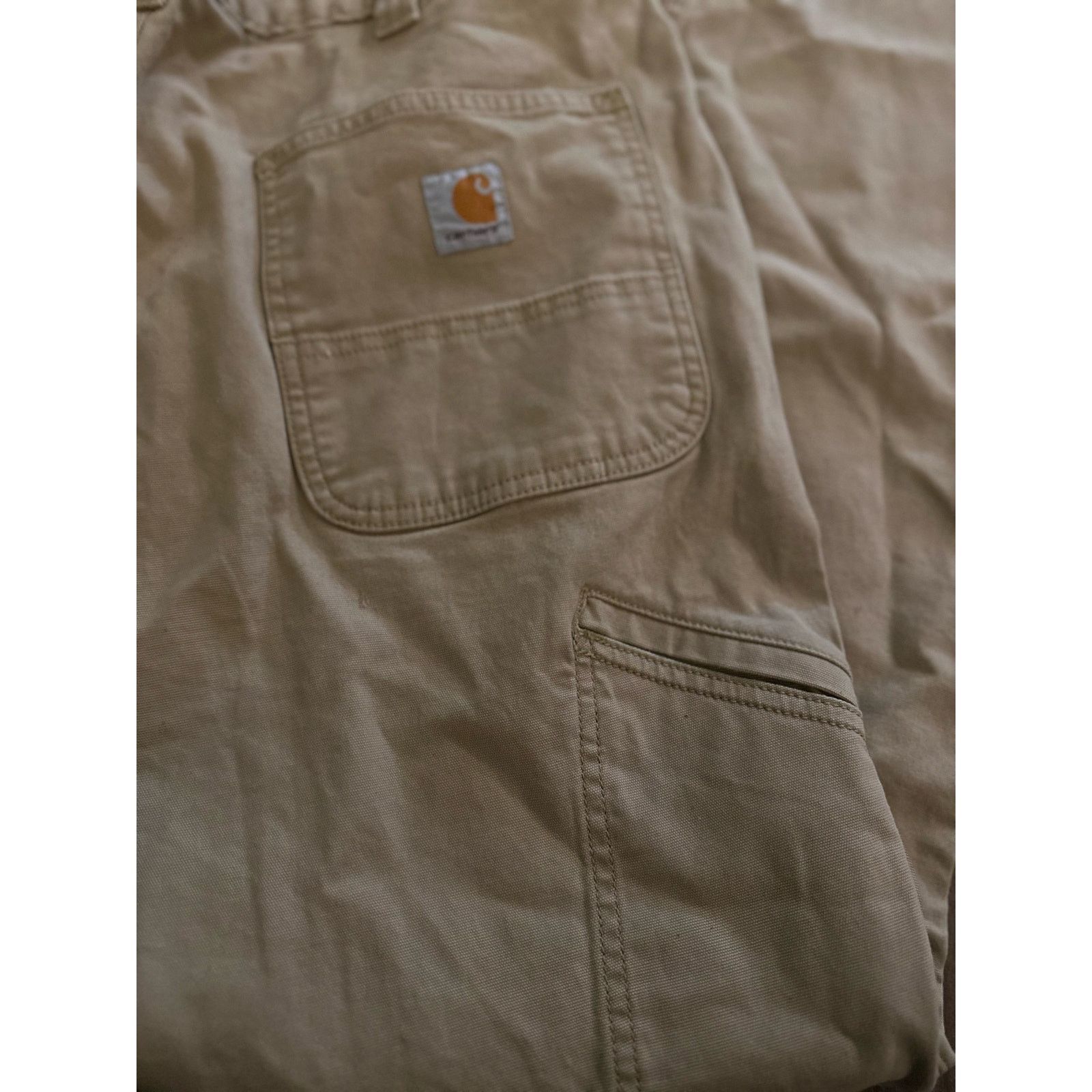 Carhartt Carhartt Men's Relaxed Fit Gray Utility Work Pant, Sz 38x30 Size US 38 / EU 54 - 7 Thumbnail