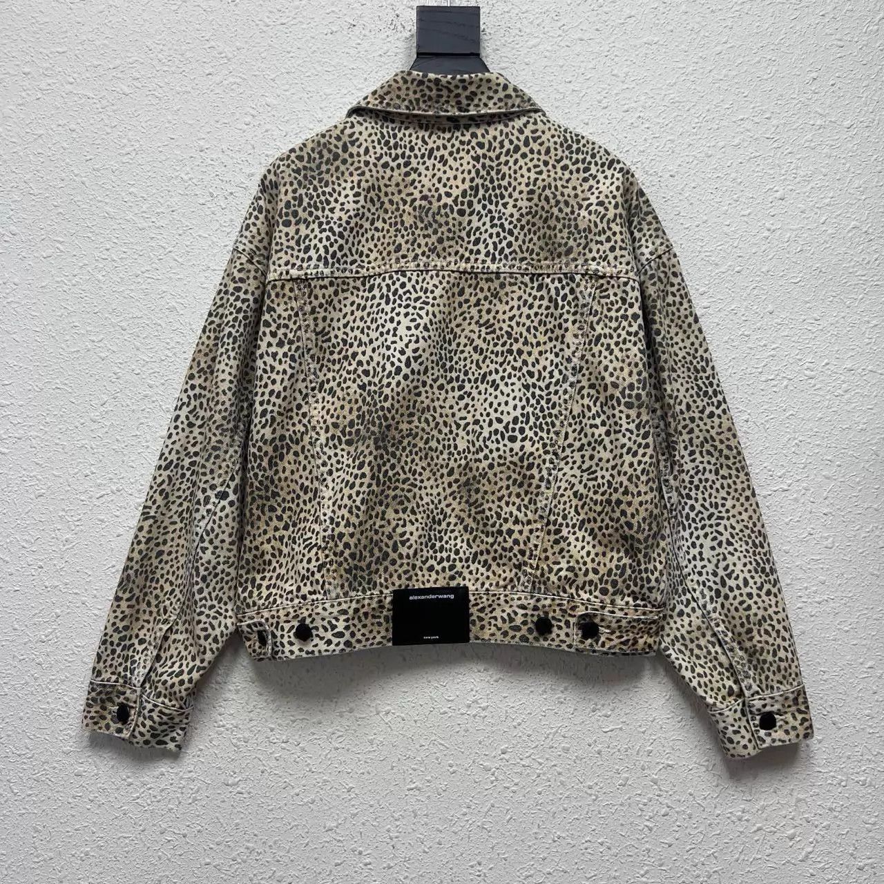 Alexander Wang Alexander Wang Leopard Print Denim Jacket XS 99 Size XS / US 0-2 / IT 36-38 - 2 Thumbnail
