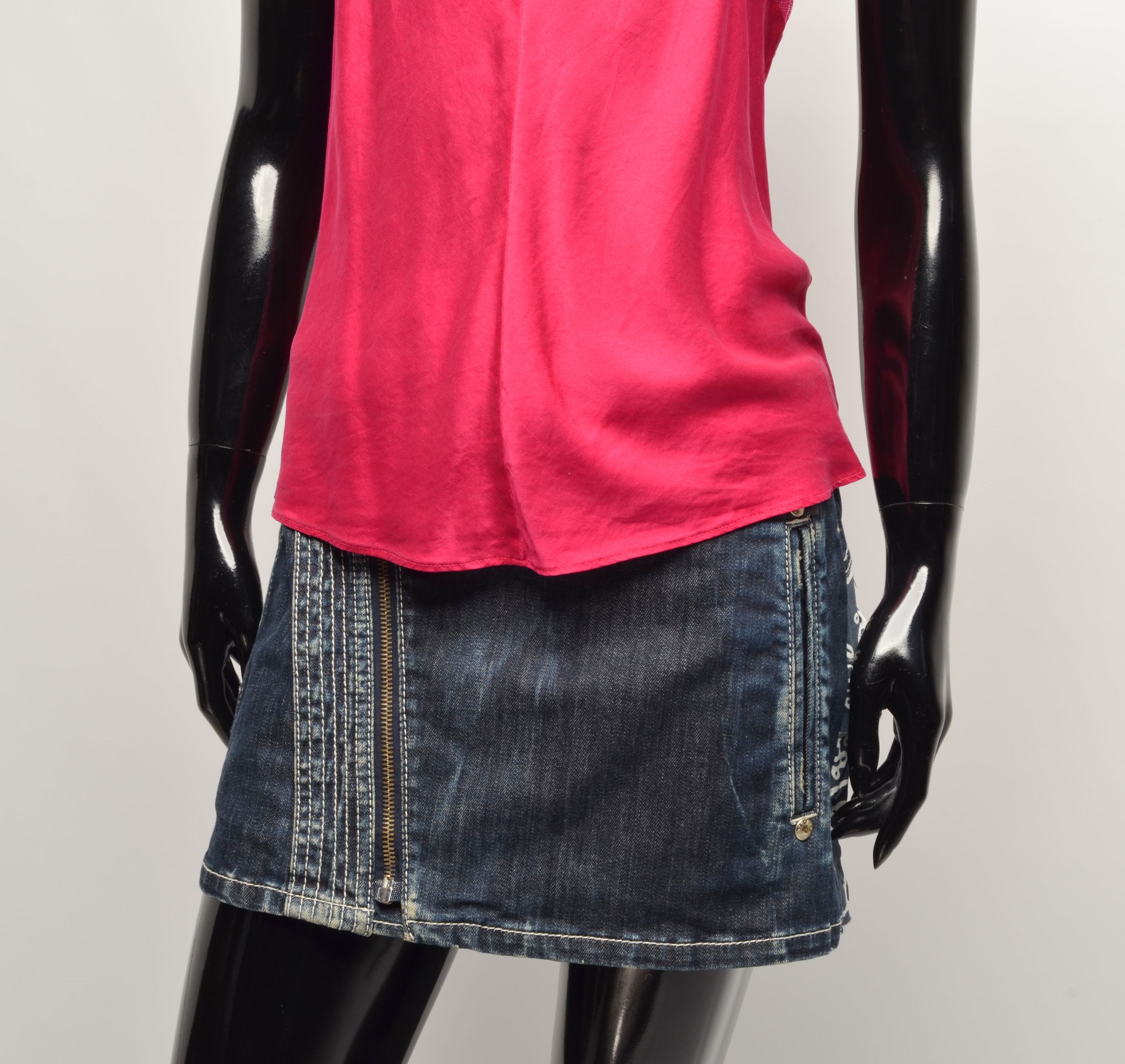 Victoria's Secret × Vintage Vintage Victoria's Secret Raspberry Silk Soft Cami Top Size S / US 4 / IT 40 - 3 Thumbnail