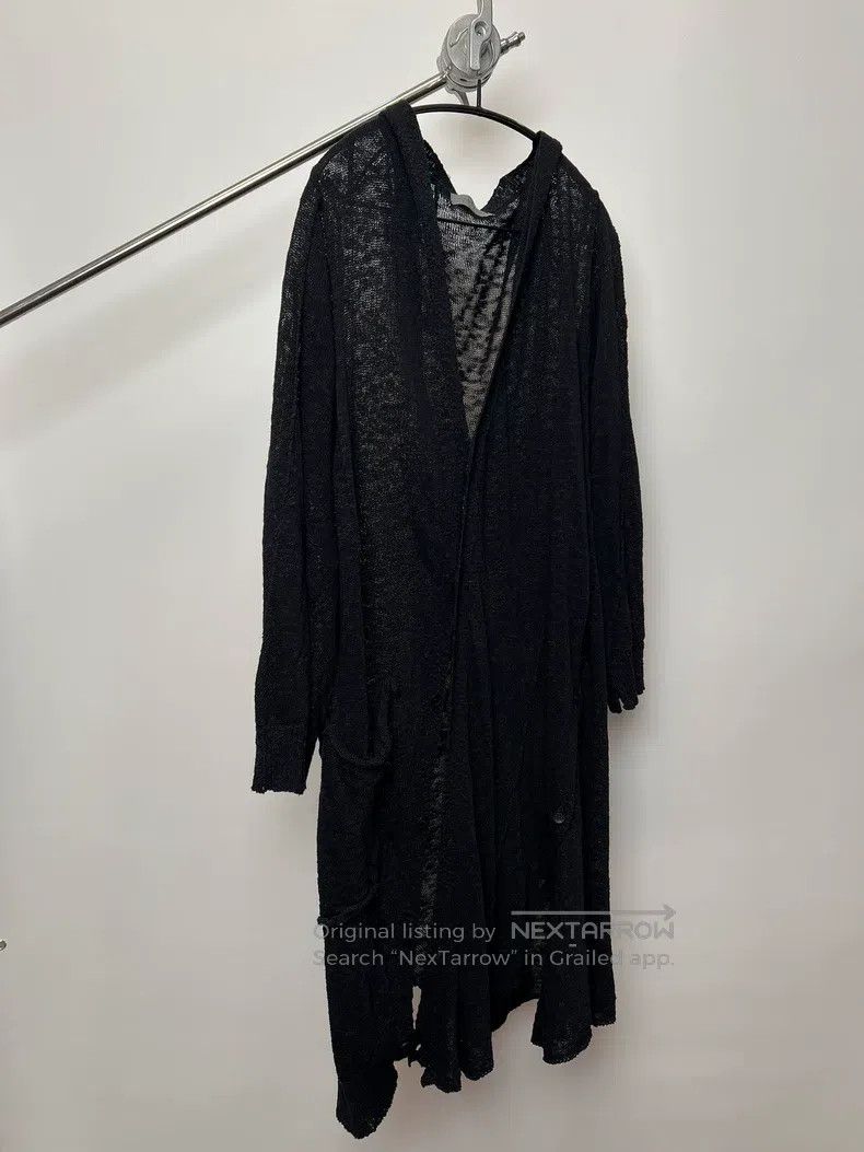 Yohji Yamamoto YOHJI YAMAMOTO Cloak V-neck diagonal button knit sweater Size US L / EU 52-54 / 3 - 2 Thumbnail