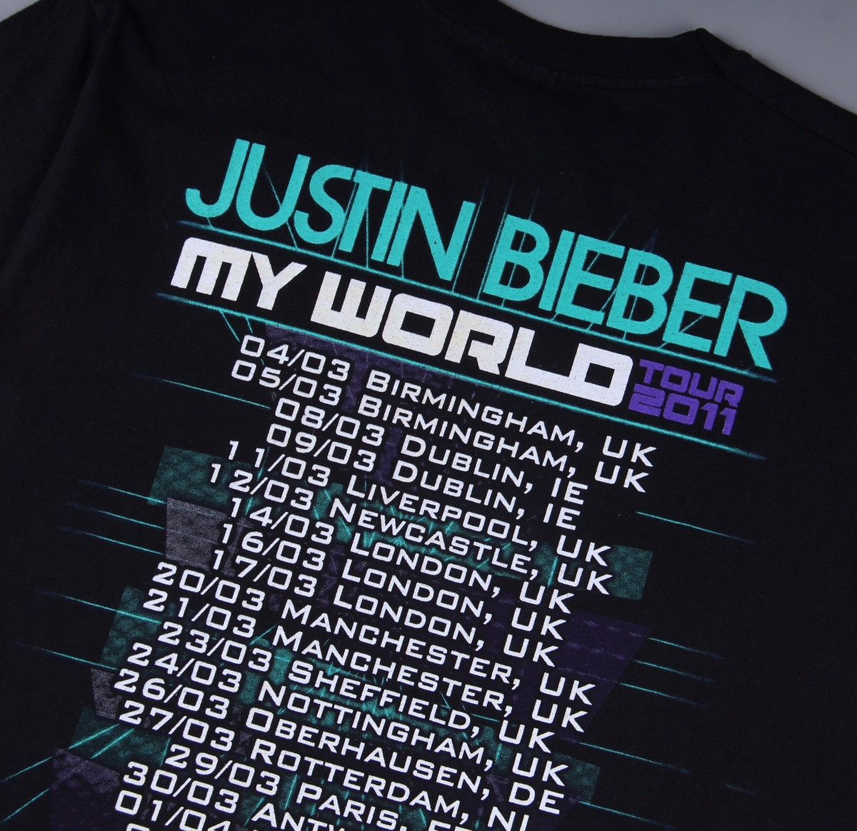 Justin Bieber Justin Bieber 2011 Vintage Music Band Rock T Shirt 00s Tee M Size US M / EU 48-50 / 2 - 4 Thumbnail