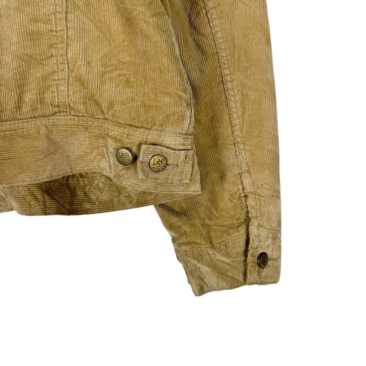 Lee × Vintage ⚡️LEE CORDUROY SHERPA TRUCKER JACKET Size US XL / EU 56 / 4 - 6 Thumbnail