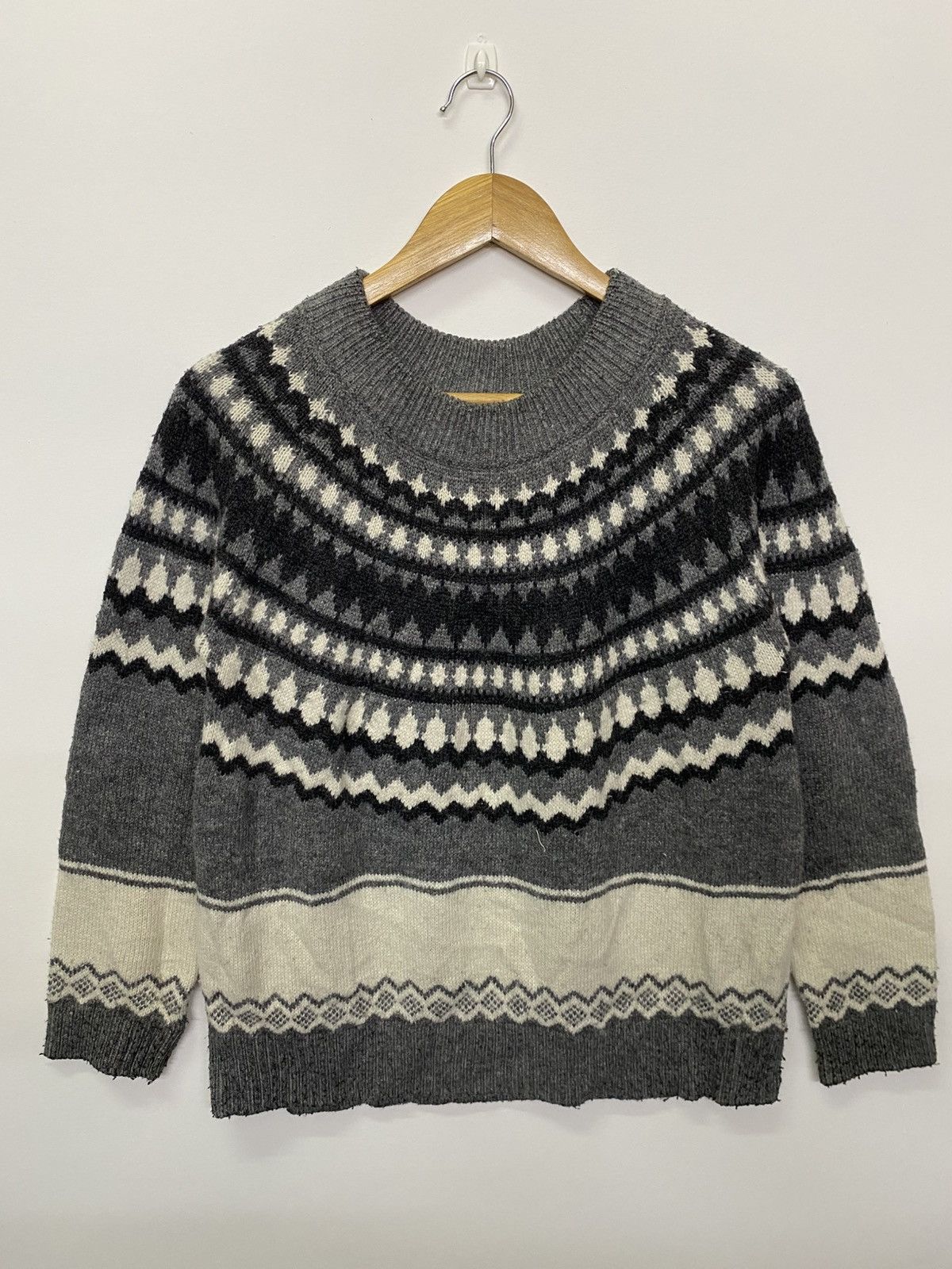 Vintage Japanese TYPE-C 80’S 3Condition Knitwear Sweatshirt