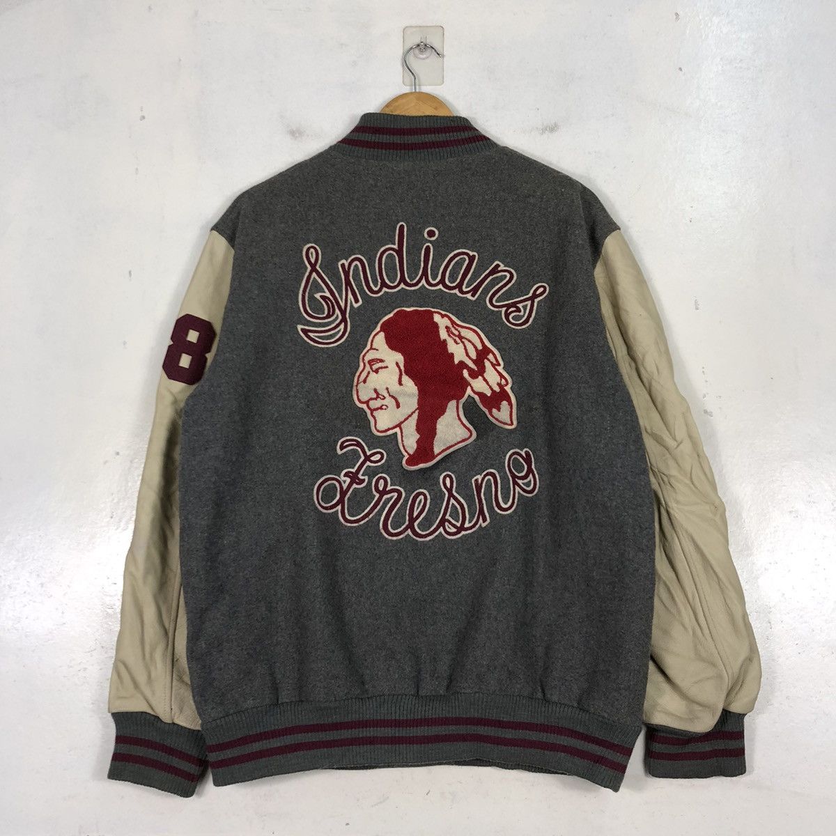 Japanese Brand × Other × Vintage Dovetail Bright Varsity Jacket Crazy Design Size US M / EU 48-50 / 2 - 7 Thumbnail