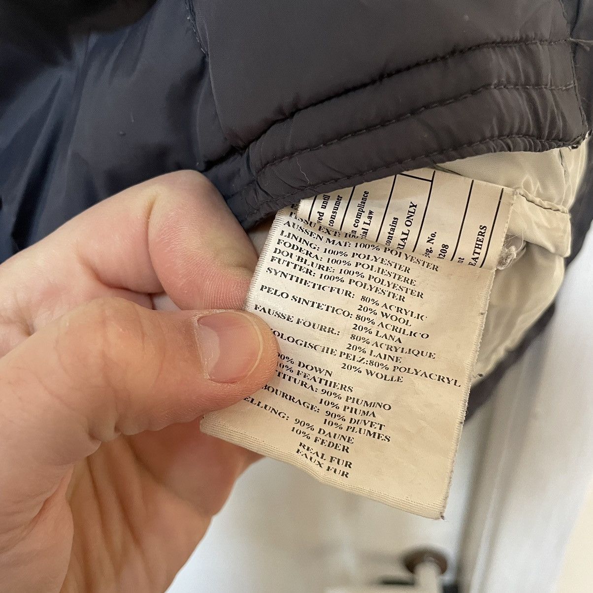 Parajumpers Parajumpers Gobi Down Bomber Jacket zip hooded bomber coat Size XS / US 0-2 / IT 36-38 - 6 Thumbnail