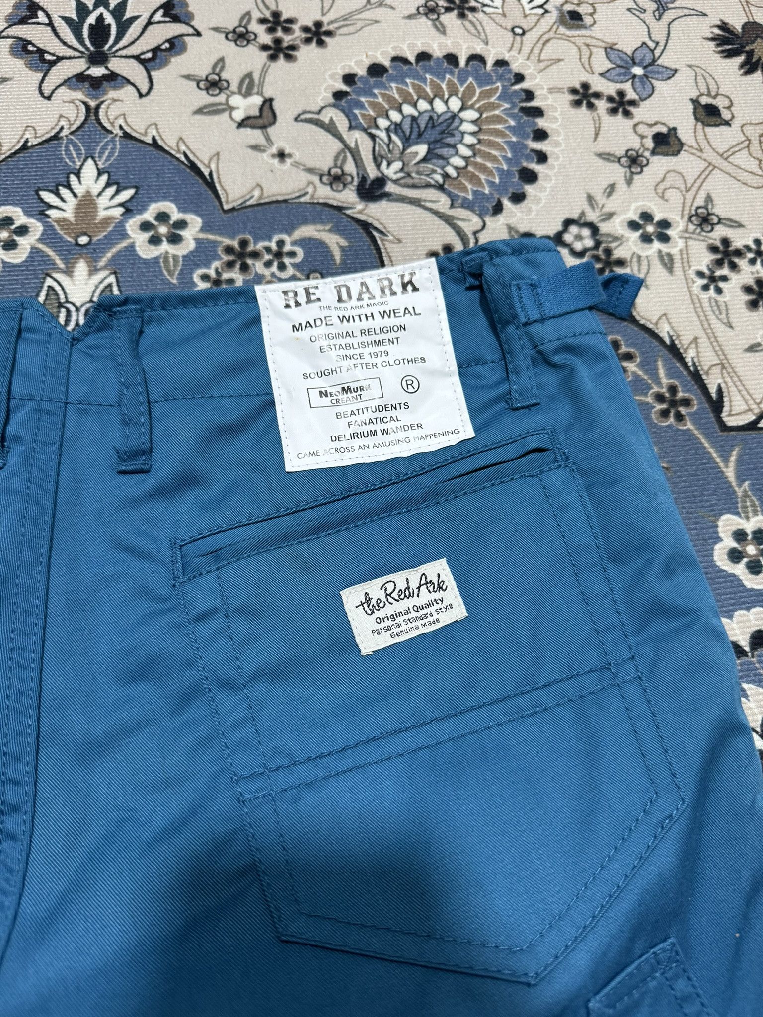 Beauty Beast × General Research × Japanese Brand Japanese Brand Red ark Lus Tract Drawstring Pants Hypebeast Size US 30 / EU 46 - 6 Thumbnail