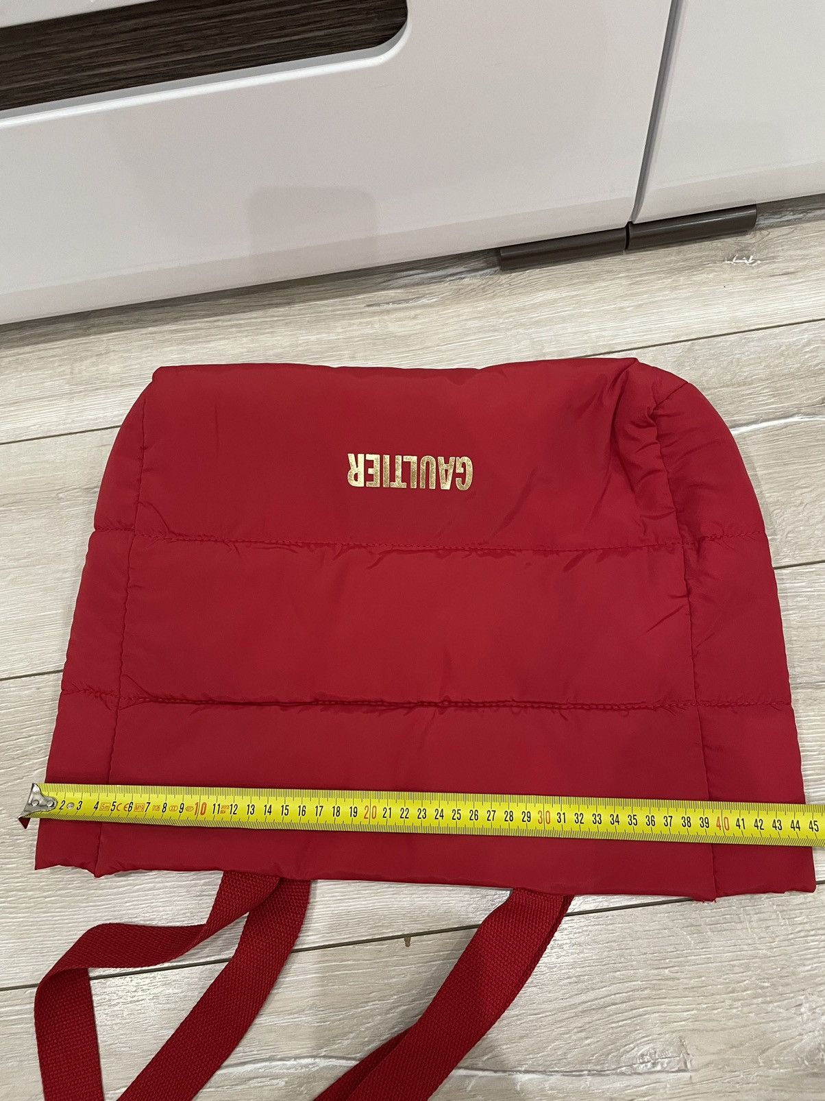 Jean Paul Gaultier Jean Paul Gaultier Red Tote Bag Size ONE SIZE - 15 Thumbnail