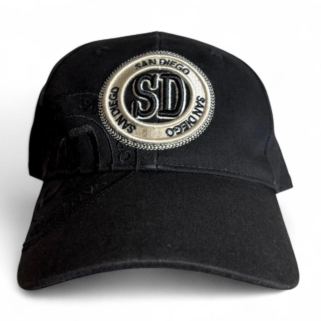 Robin Ruth Vintage San Diego Black Embroidered Cap Hat One Size Size ONE SIZE - 1 Thumbnail
