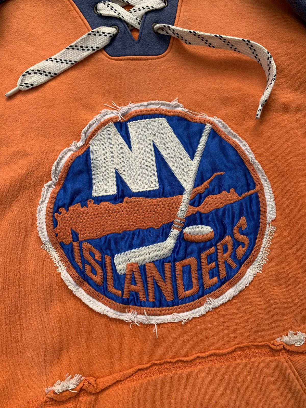 NHL Vintage 90s NHL NY Islanders Jersey Hoodie Size US XL / EU 56 / 4 - 5 Thumbnail
