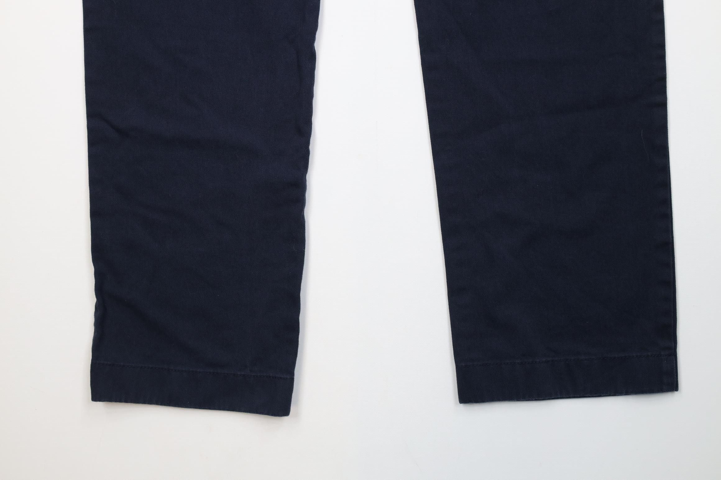 J.Crew J Crew The Sutton Straight Leg Chino Pants Navy Blue Cotton Size US 32 / EU 48 - 12 Thumbnail