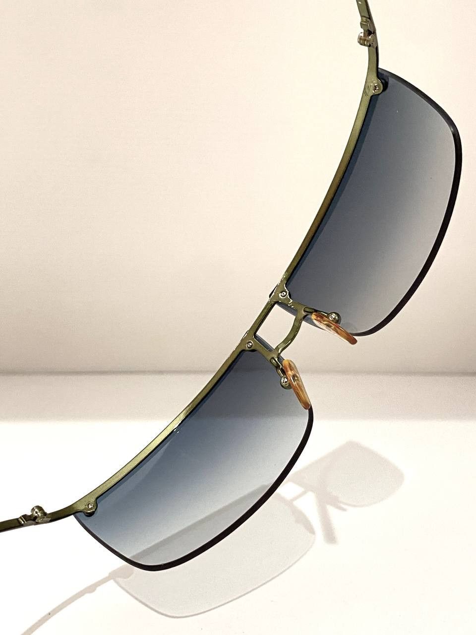 Gucci Gucci GG Logo Rimless Mask Oversized Sunglasses Vintage Y2K Size ONE SIZE - 12 Thumbnail