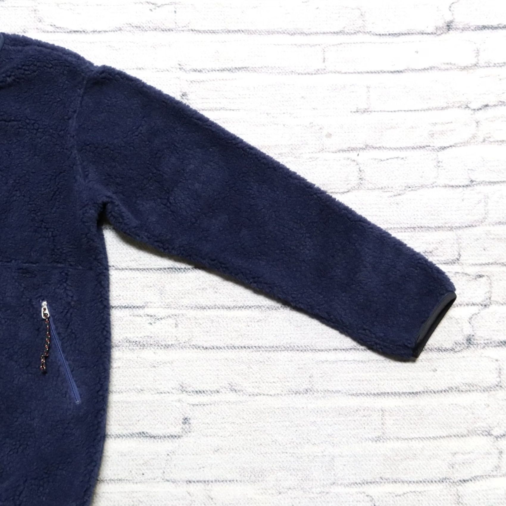 Vintage Oregonian Outfitters Pile Fleece Jacket Navy L Jacket Men Size US L / EU 52-54 / 3 - 5 Thumbnail