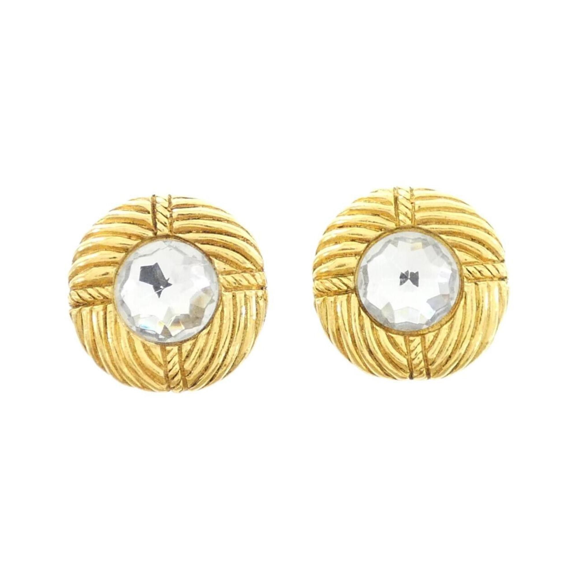 Chanel Chanel Round Earrings earring Size ONE SIZE - 1 Thumbnail