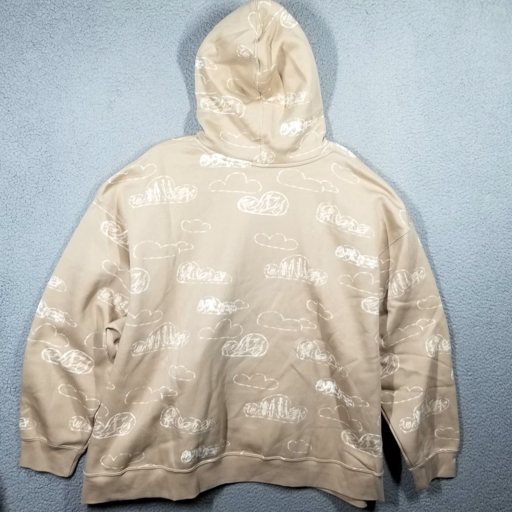 Jordan Brand VINTAGE Jordan Sweatshirt Woman 3X AOP Artist Series Parker Duncan Brooklyn Fleece Hooded Pullover Mens Womens Girls Boys Size XXL / US 16-18 / IT 52-54 - 2 Thumbnail