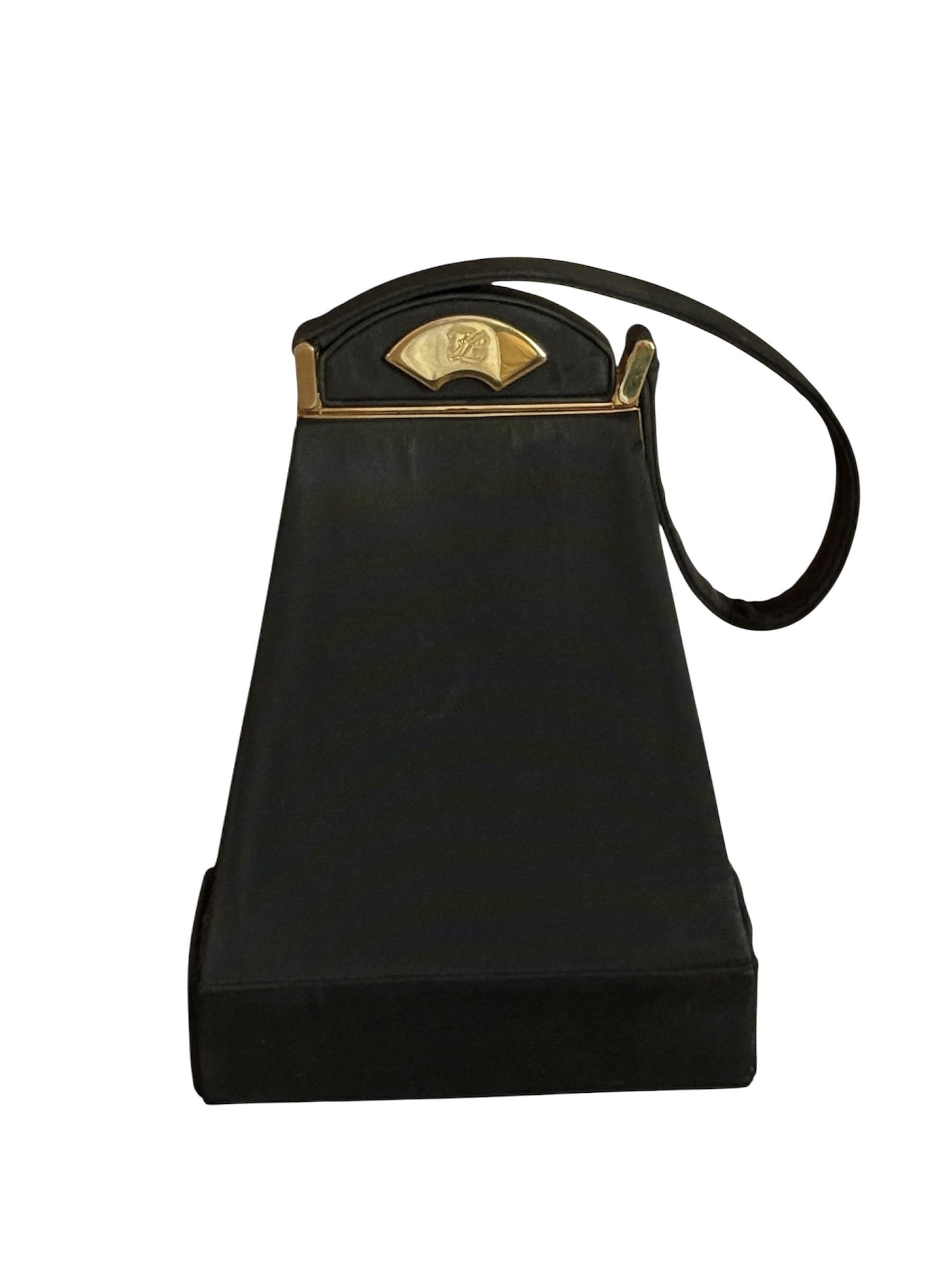 Karl Lagerfeld 🔥 Vintage Karl Lagerfeld Trapezoid Hand Bag Size ONE SIZE - 1 Thumbnail