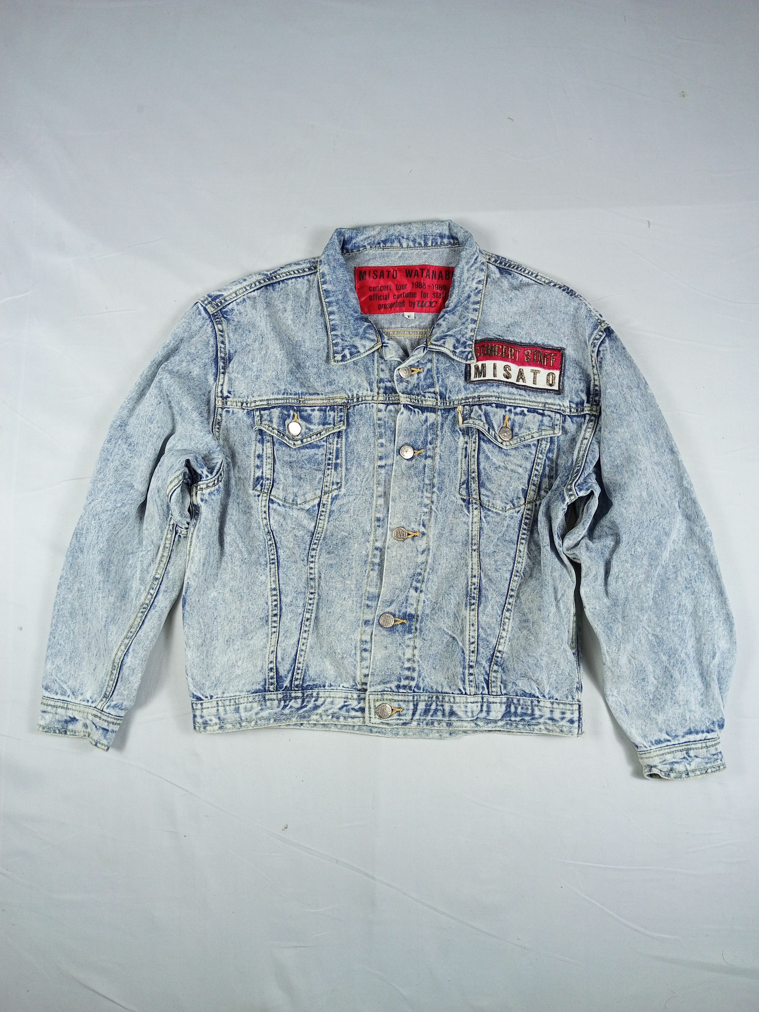 Japanese Brand VTG MISATO WATANABE CONCERT TOUR 1988-1989 ODFICIAL COSTUME Size US M / EU 48-50 / 2 - 1 Thumbnail