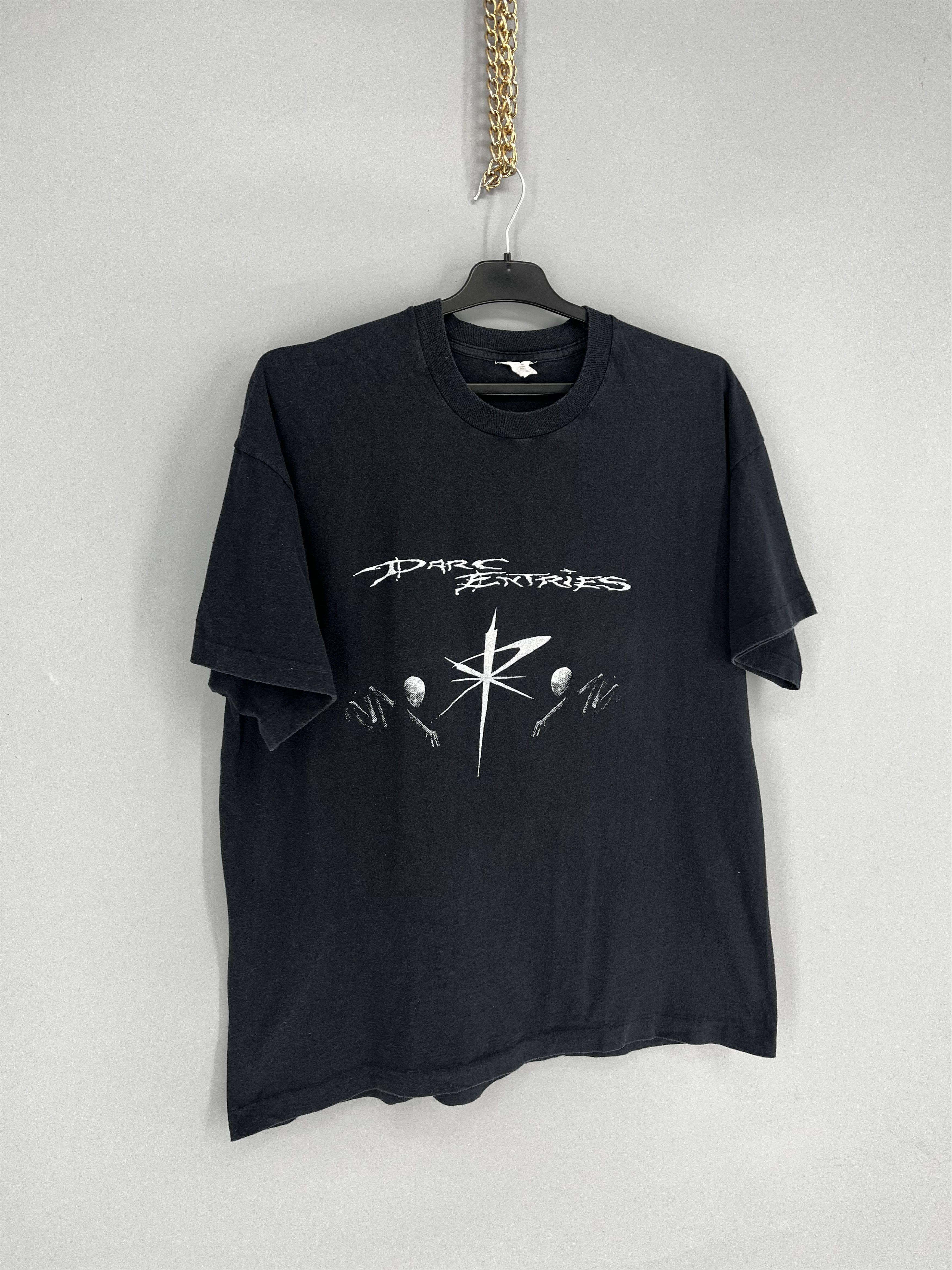 Band Tees Darc Entries Gothic90s Bandshirt Plastikstrom Kiss the Blade Size US XL / EU 56 / 4 - 2 Thumbnail
