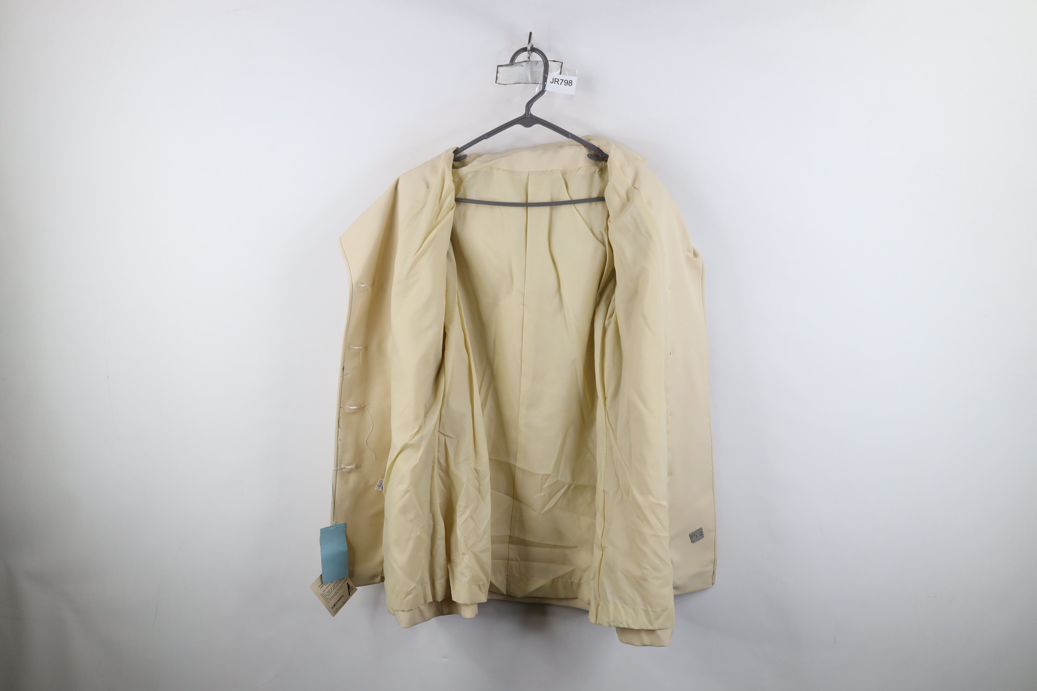 Vintage Deadstock Vintage 60s Streetwear Breasted Trench Coat Jacket Size XXL / US 16-18 / IT 52-54 - 9 Thumbnail