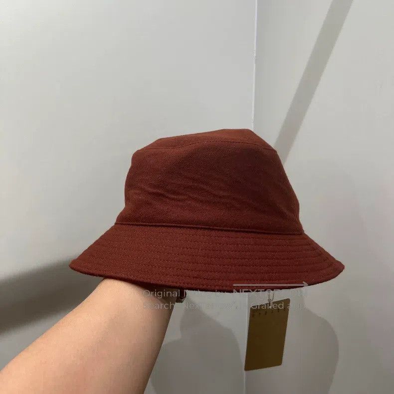 Hermes Hermes size 59 Logo Buckle Wool Fisherman Hat Size ONE SIZE - 2 Thumbnail