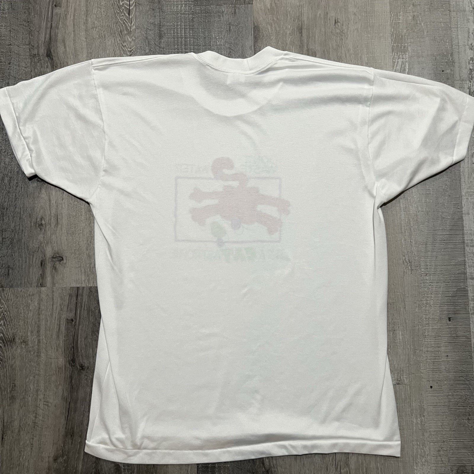 Sears VTG 70s/80s Sears Roebucks "Don't Waste Water" Cat T Shirt Size US XL / EU 56 / 4 - 3 Thumbnail