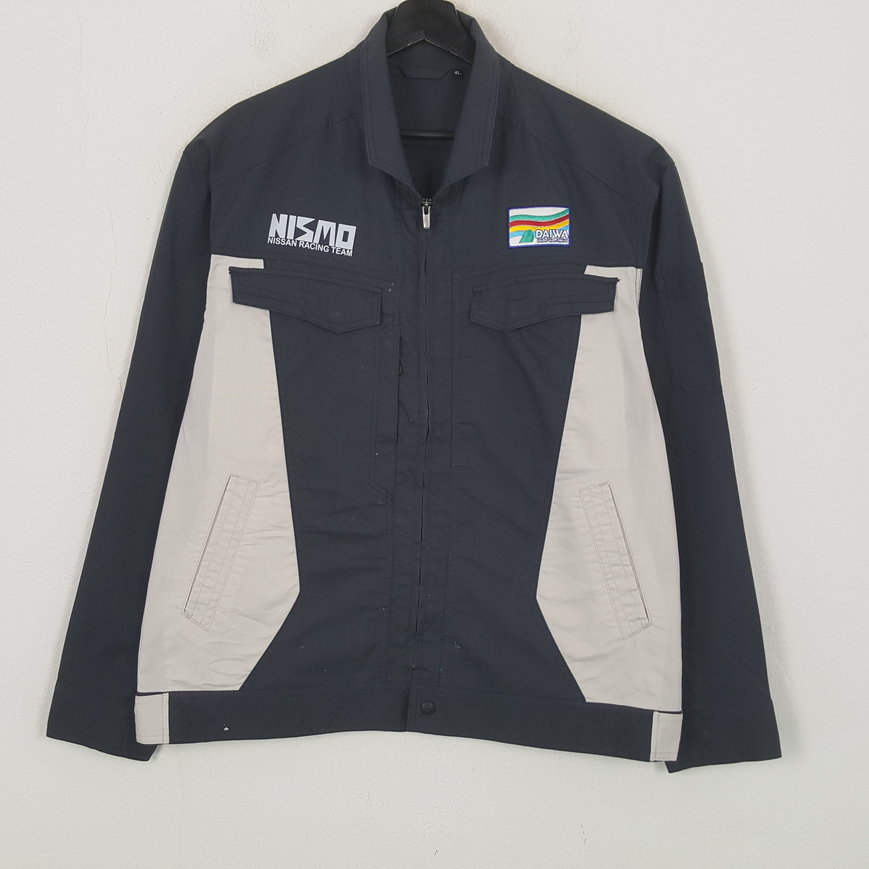 Vintage Nismo Nissan Racing Team Motorsports Custom Jacket C296N25 Size US XL / EU 56 / 4 - 3 Thumbnail