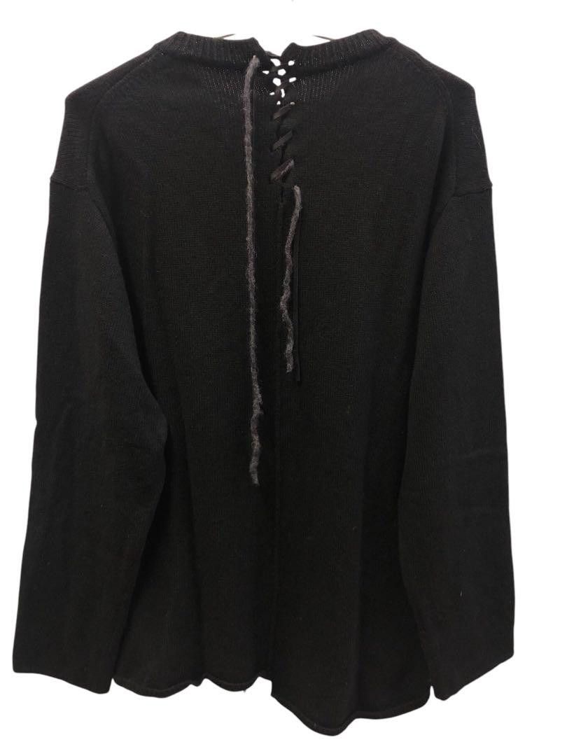 Yohji Yamamoto yohji yamamoto pour homme Leather String Long Cardigan Size US L / EU 52-54 / 3 - 4 Thumbnail
