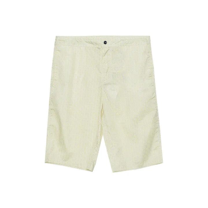 Fendi Fendi Green Checkered Casual Shorts for Men 0079 Size US 44 / EU 60 - 1 Thumbnail