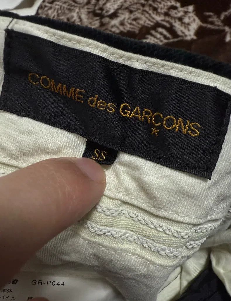Comme des Garcons Comme Des Garcons size XS Super Heavy Velvet Wide-leg Trou Size 23" - 8 Thumbnail