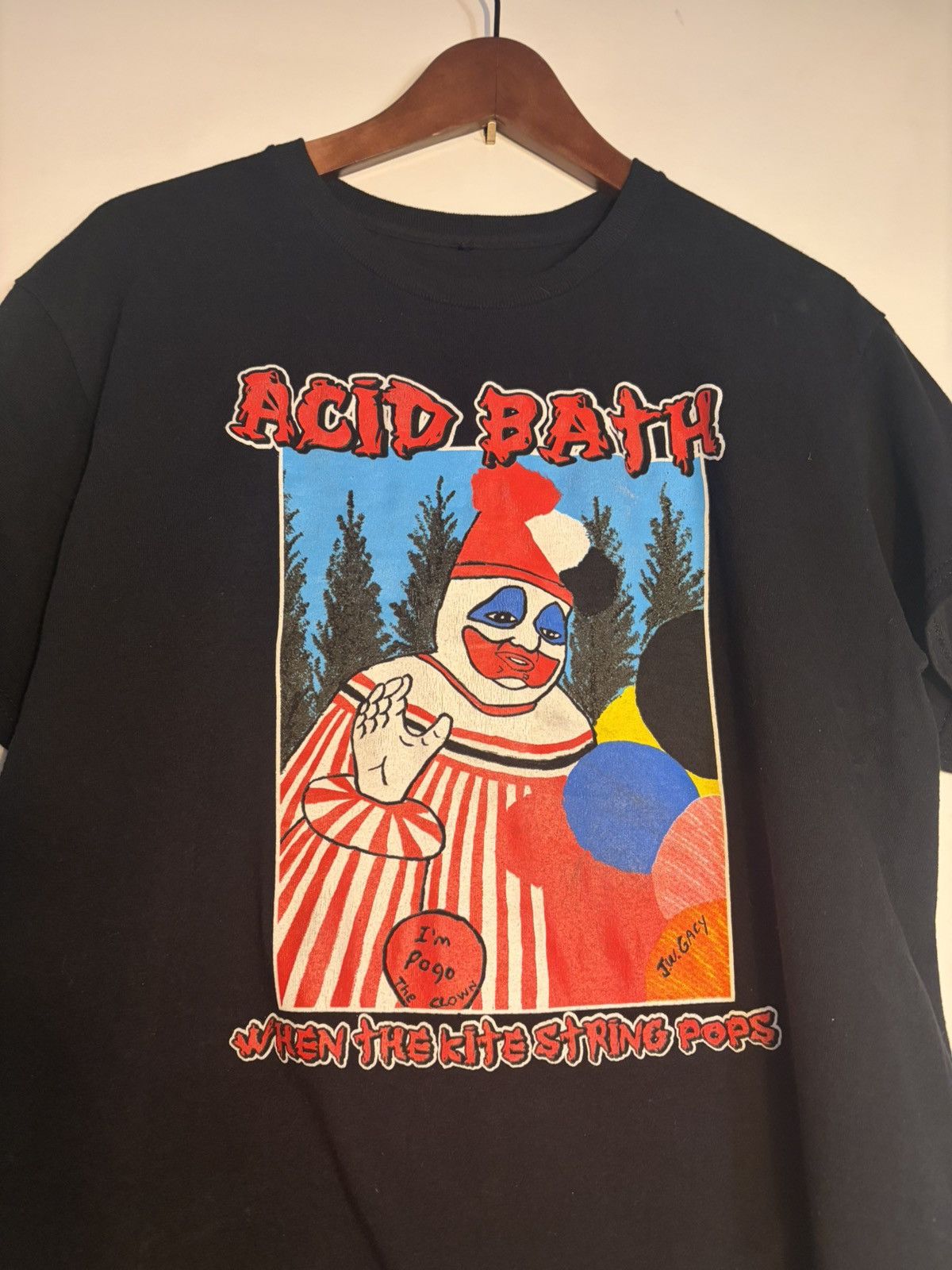 Band Tees Acid Bath when the kite string pops tee Size US M / EU 48-50 / 2 - 2 Thumbnail