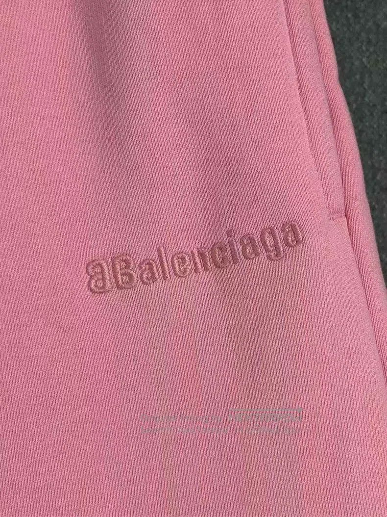 Balenciaga Balenciaga size M Double B Embroidered Small Logo Pants Size US 27 - 2 Thumbnail