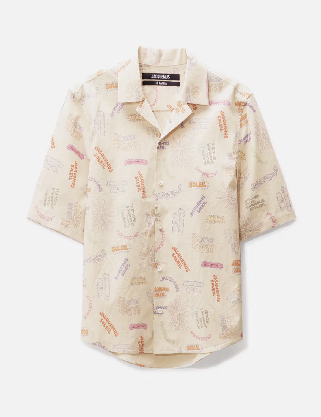 Jil Sander Jacquemus La Chemise Aouro Canvas Graphic Shirt Size US L / EU 52-54 / 3 - 1 Thumbnail
