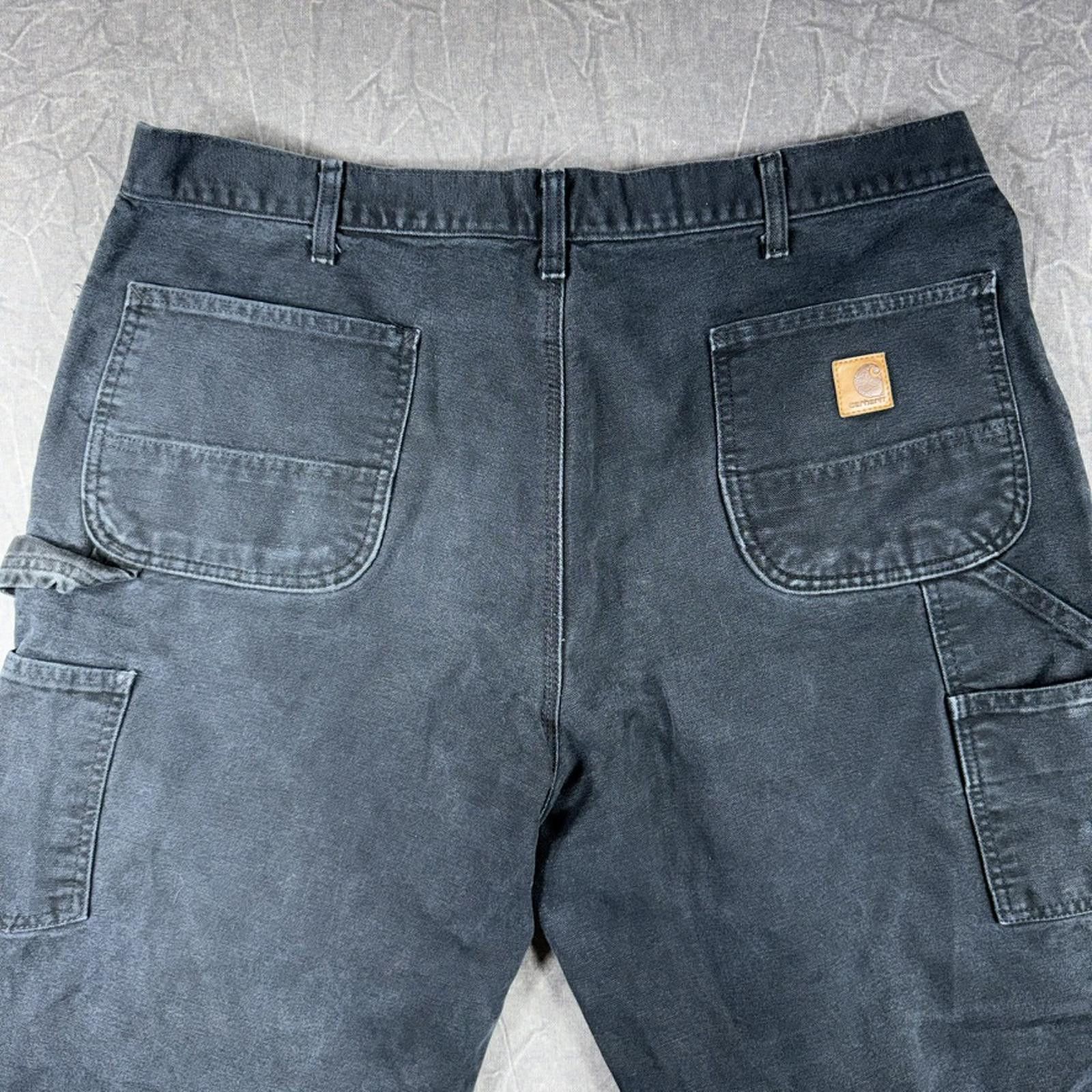 Carhartt Carhartt Jeans Men's 42x34 Black Pants 7 Size US 42 / EU 58 - 6 Thumbnail