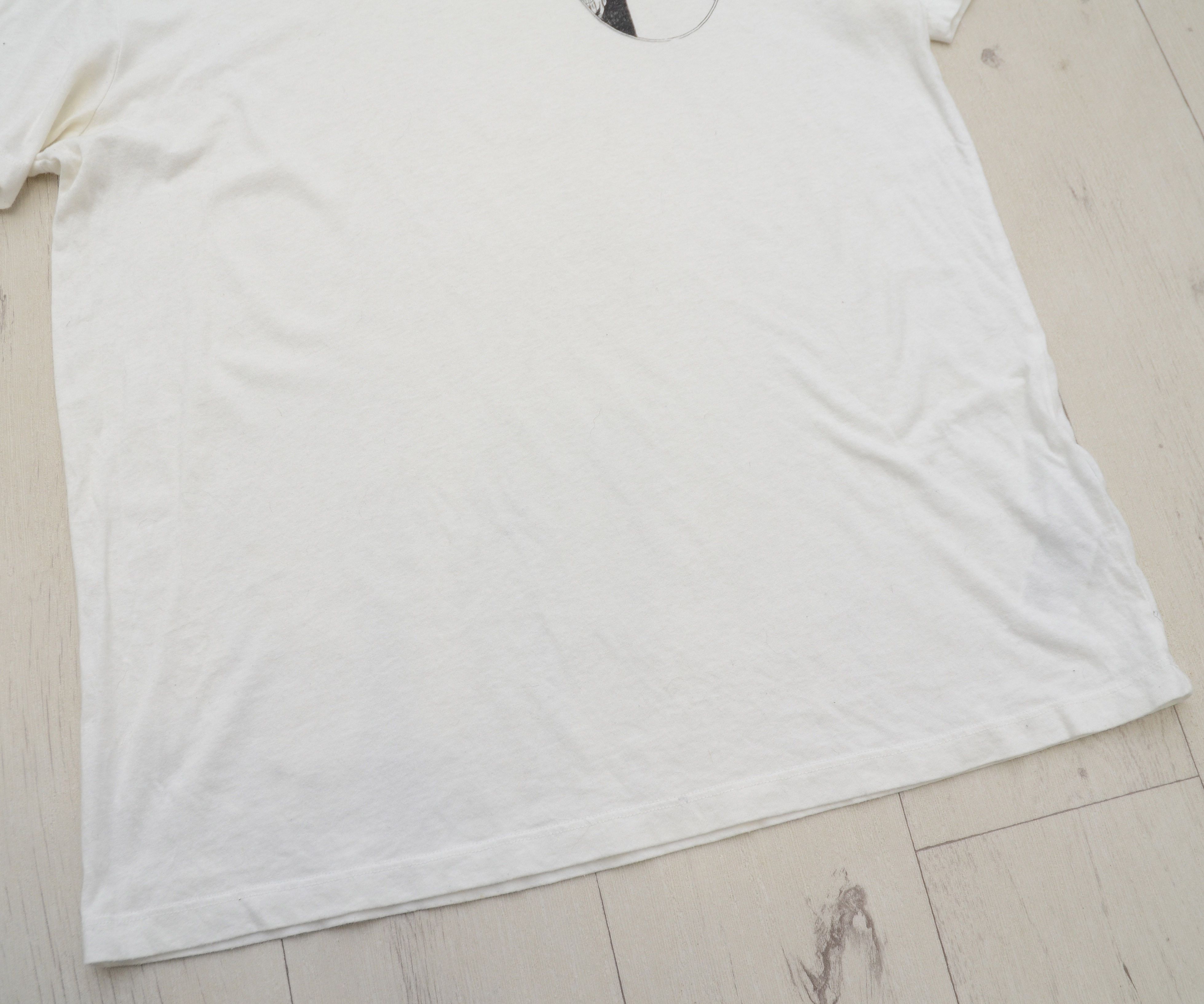 Allsaints AllSaints Raptor Reap Graphic T-Shirt White Y2K Size US M / EU 48-50 / 2 - 7 Thumbnail
