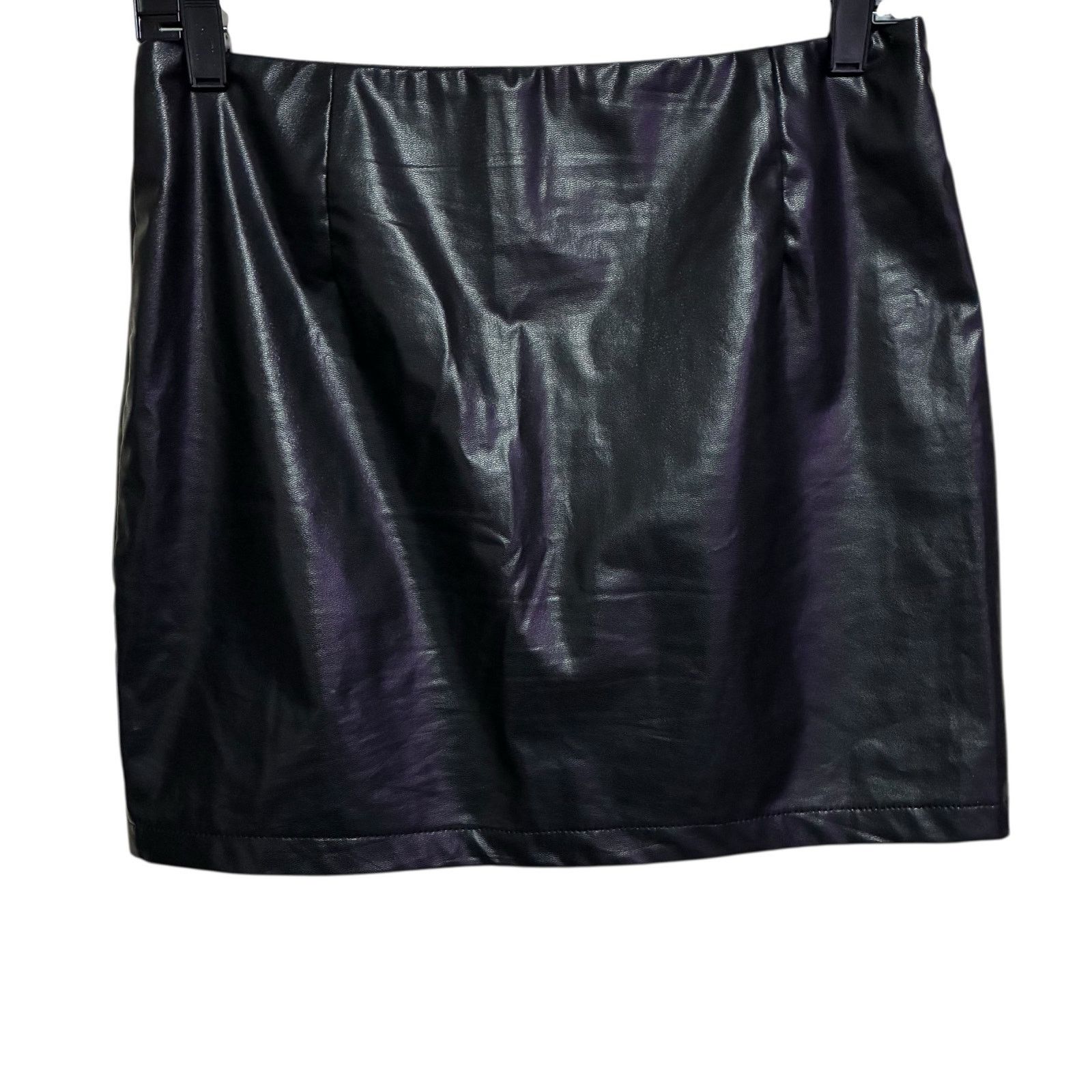 Shein Shein Faux Leather Skirt Womens Size 6 Size 28" / US 6 / IT 42 - 2 Thumbnail