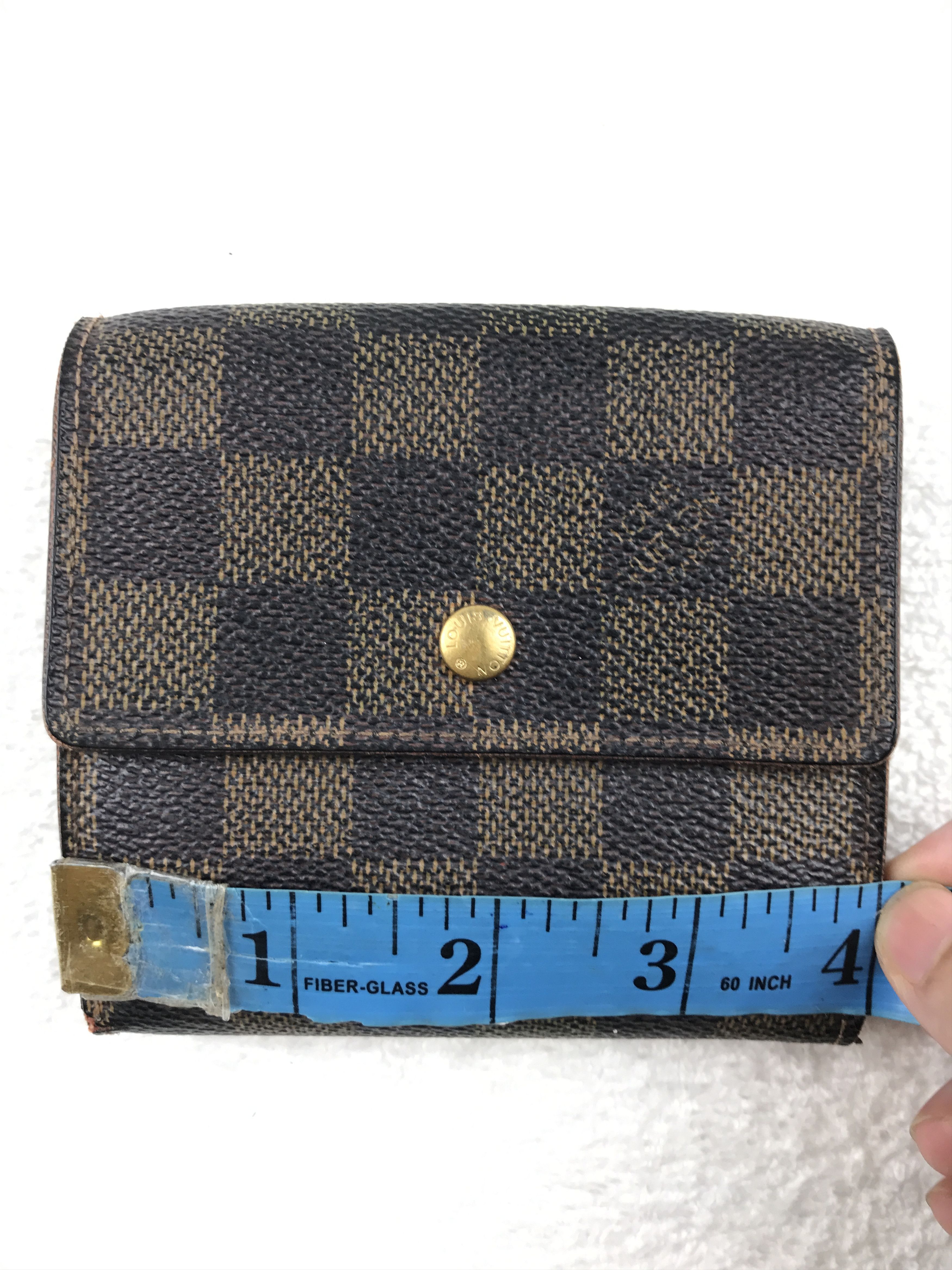 Designer × Louis Vuitton × Vintage Vintage Louis Vuitton Anais Damier Ebene Wallet Size ONE SIZE - 10 Thumbnail